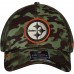 Men's Pittsburgh Steelers NFL Pro Line by Fanatics Branded Camo Recon Trucker Adjustable Hat 2761890